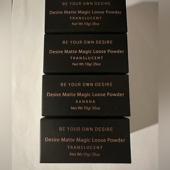 NWT, BYOD, Desire Matte Magic Loose Powder, 3 Translucent and 1 Banana - Picture 3 of 4